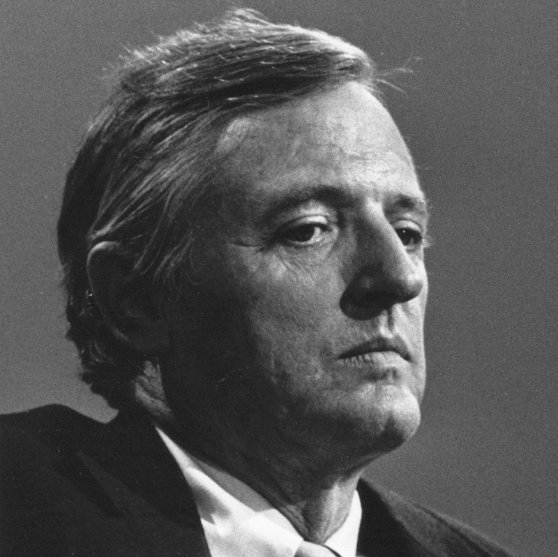 William F. Buckley Jr. in a public-domain portrait, circa 1960s