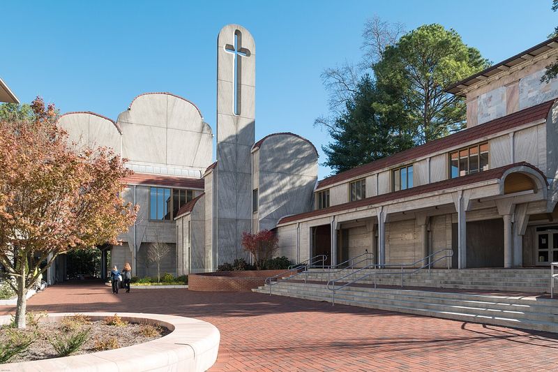 Cannon Chapel on Emory University's Atlanta campus—part of the Candler School of Theology complex, where the Candler Th.M. cohort worships and studies
