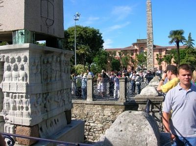 Me in Istanbul next to Constantine's Hippodrome