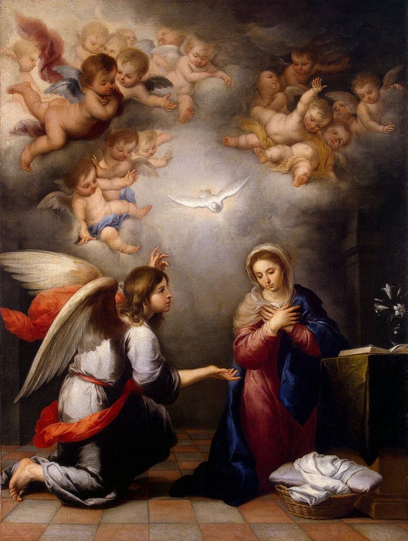 Bartolomé Esteban Murillo's Immaculate Conception of Los Venerables (c. 1678), Museo del Prado
