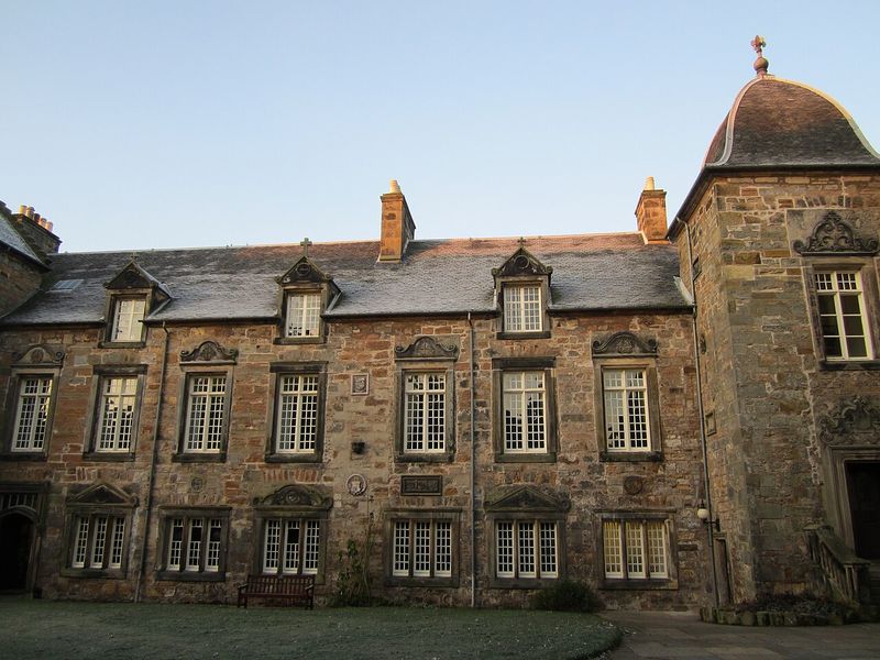 St Mary's College in winter—the home of the School of Divinity at the University of St Andrews
