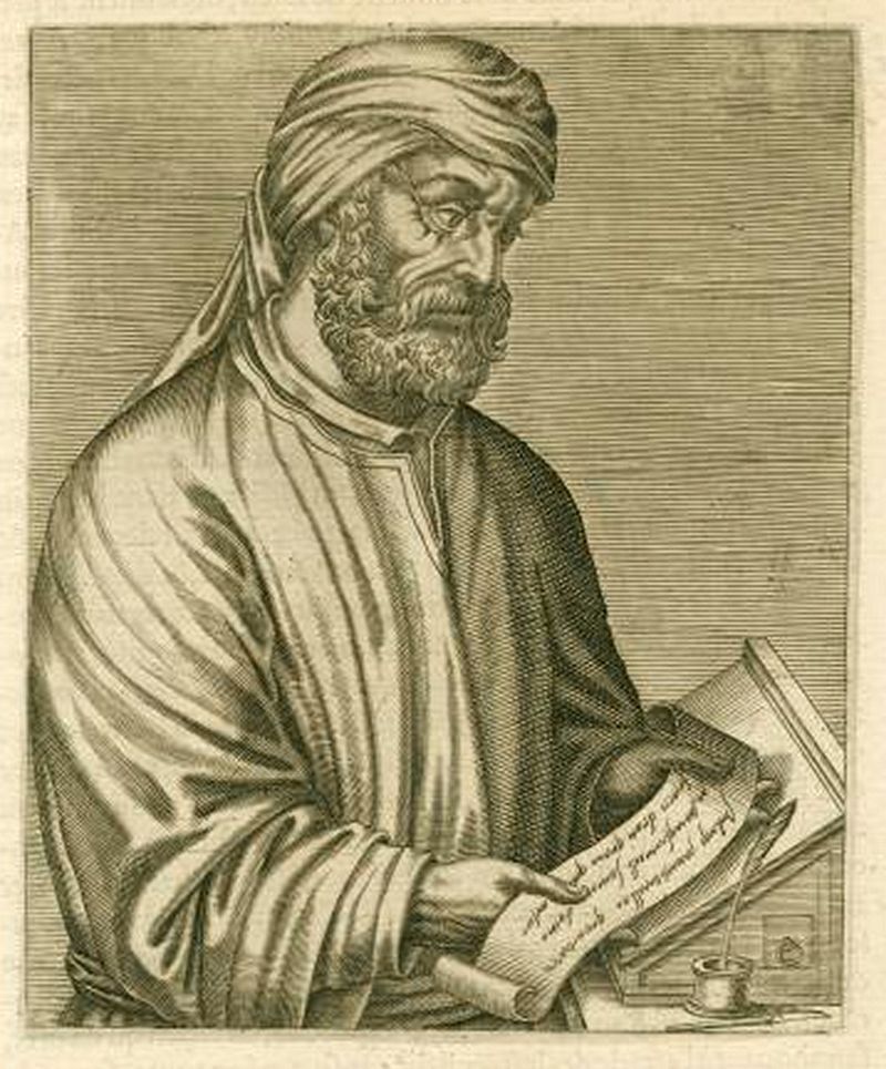 Wood engraving of Tertullian (Quintus Septimius Florens Tertullianus, c. 160–220 CE), the early Christian theologian who turned against the Shepherd of Hermas after joining the rigorist Montanists.