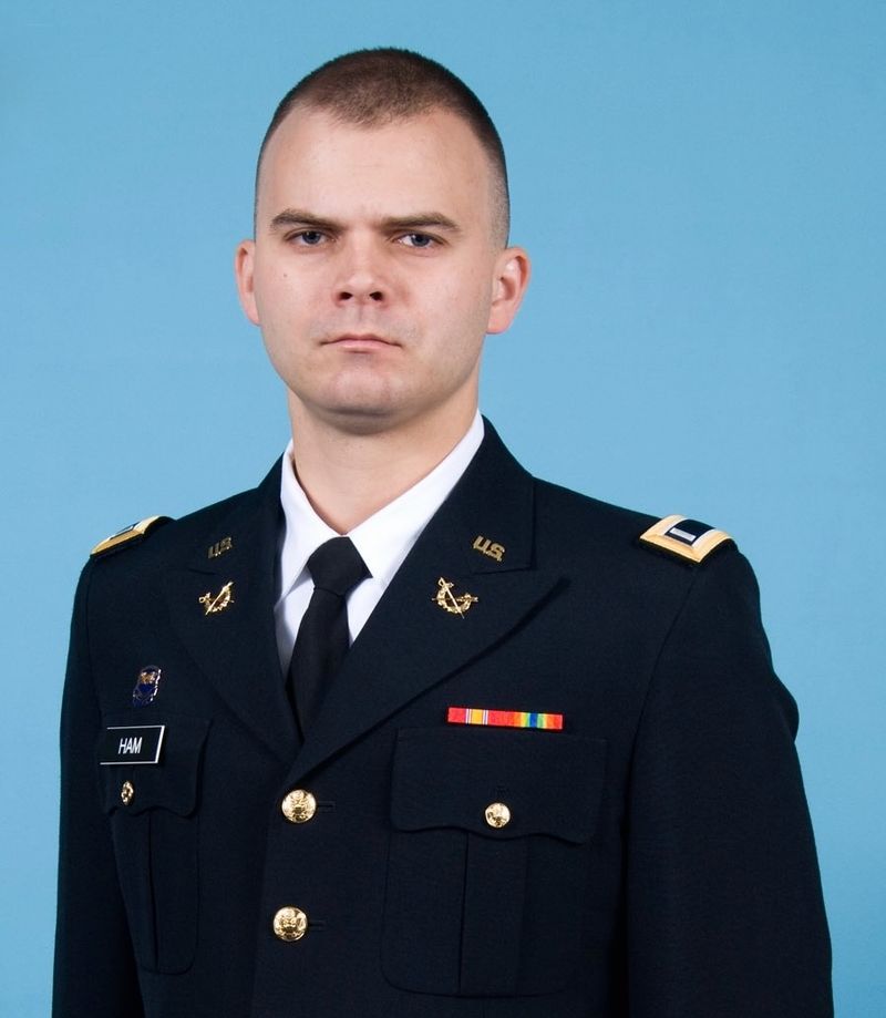The author as an Army JAG officer in the Arkansas Army National Guard.